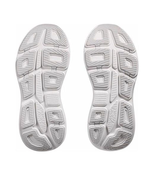 Hoka One One White Bondi 9 Wide 'Cosmic' for men