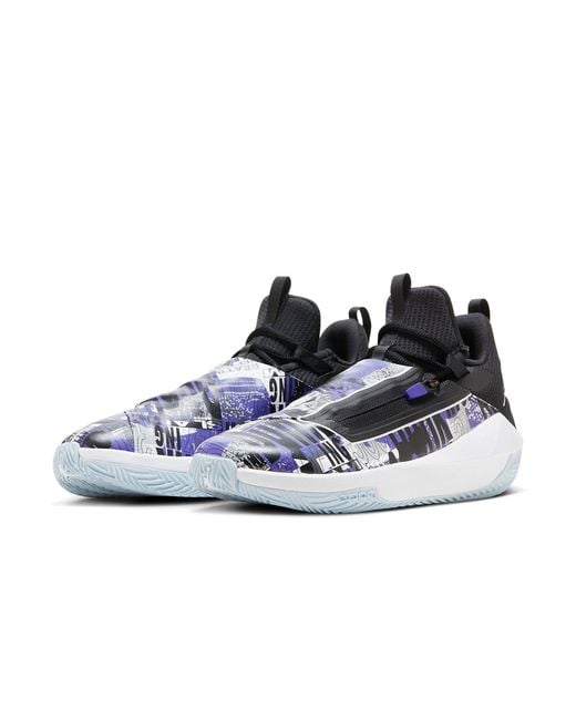 Nike Blue Jumpman Hustle Canvas' for men