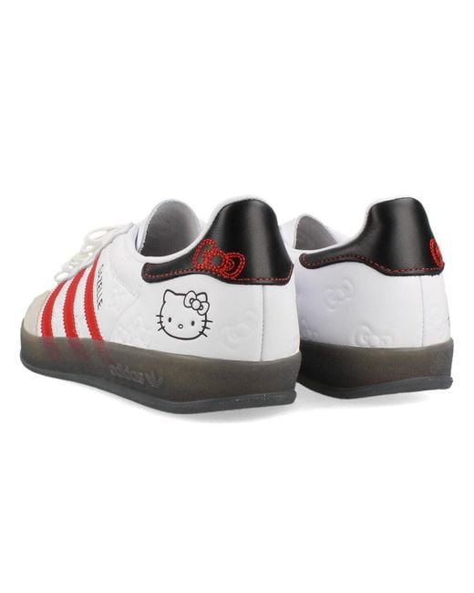 Adidas White (Wmns) X Hello Kitty Gazelle Indoor '50Th Anniversary'