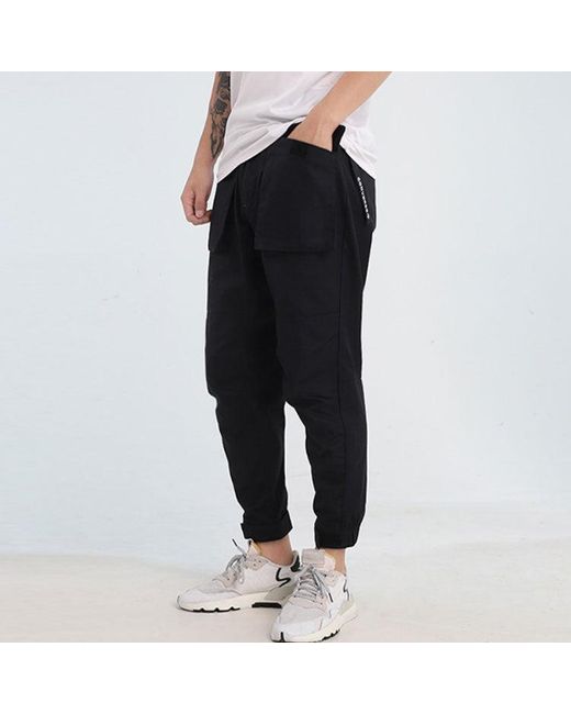 Converse Black Paneled Jogger for men