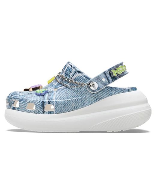 CROCSTM Blue Sza X Classic Crush Clog 'Denim' for men