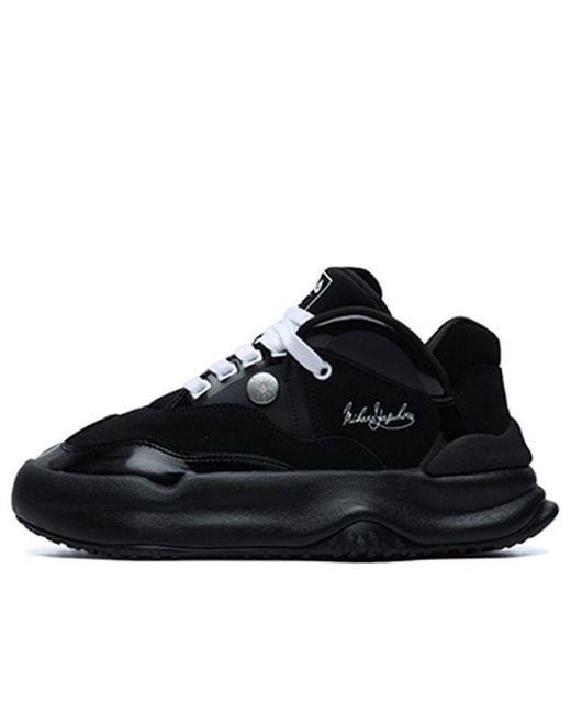 Fila Black (Wmns) Fashion Sneakers Low-Top Running Shoes