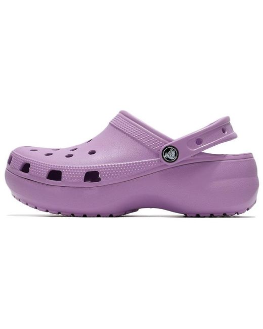 CROCSTM Purple (Wmns) Classic Clouds Retro Beach Shoe