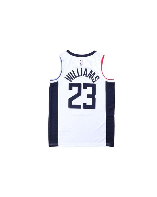 Nike Blue Nba City Limited Sw Fan Edition 19-20 Season Los Angeles Clippers No. 23 Sports Basketball Jersey/Vest for men