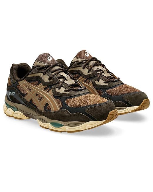Asics Brown Gel-Nyc Storm Tan Presidio' for men