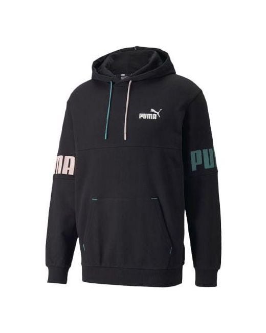 PUMA Blue Power Logo Printing Sports for men