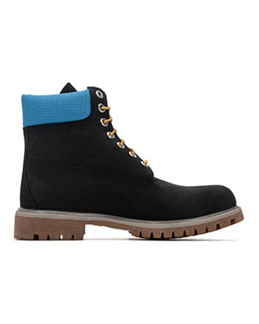 Timberland Black Premium 6 Inch Waterproof Boots for men