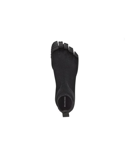 Balenciaga Black Flex Toe Sock Boots for men