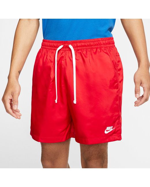 Nike Red Sportswear Sport Essentials Shorts 'University' for men