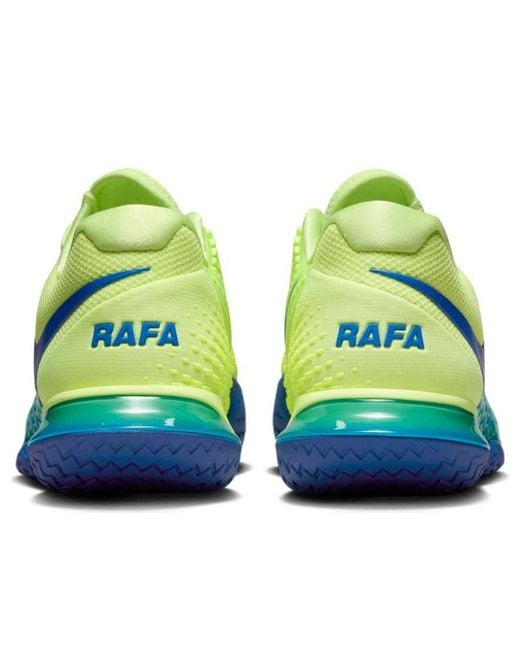 Nike Blue Court Air Zoom Vapor Cage 4 Rafa 'Light Lemon Twist' for men