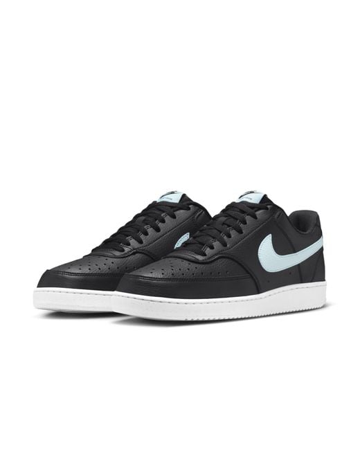 Nike Black Court Vision Low Next Nature Glacier' for men