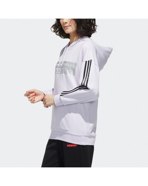 Adidas Purple (Wmns) Neo Casual Sports Pullover
