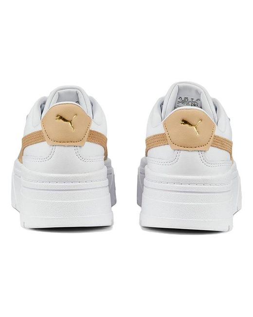 PUMA White (Wmns) Mayze Stack ' Light Sand'