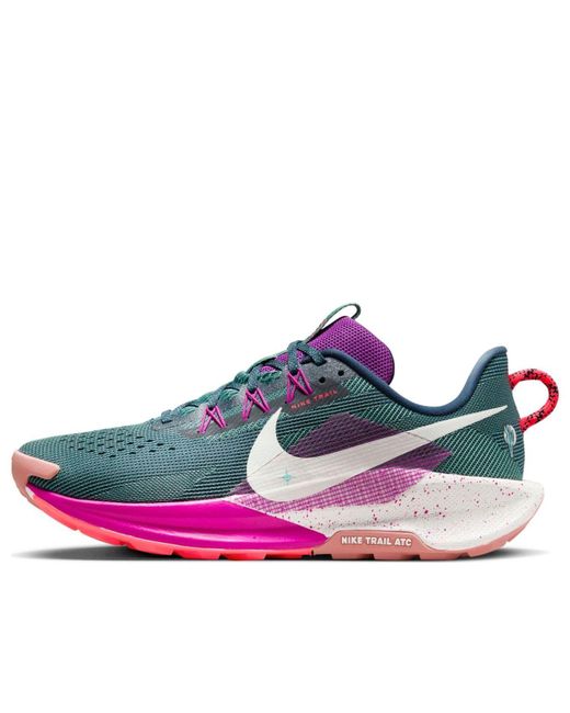 Nike Pink React Pegasus Trail 5 'Armory Vivid Grape Frost Phantom' for men