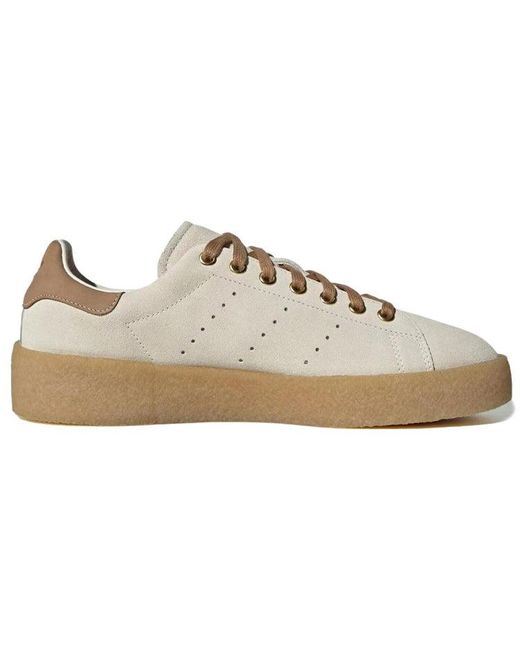Adidas White Originals Stan Smith Crepe Low Shoes 'Off Cardboard' for men