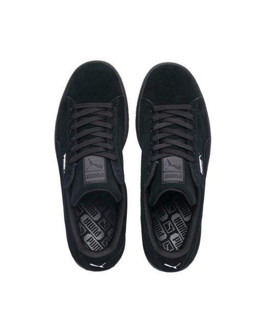 PUMA Black Suede Classic for men
