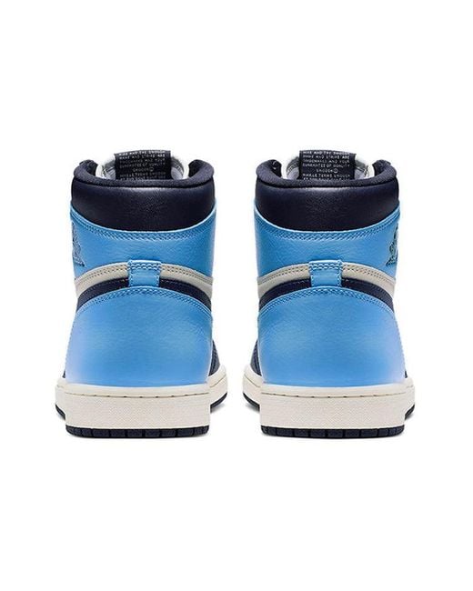 Nike Blue 1 Retro High Og 'Obsidian' for men