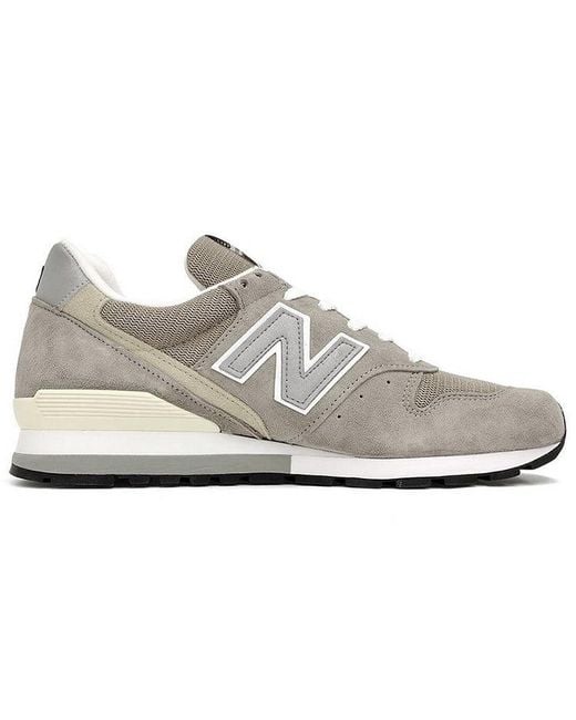 New Balance White Retro Low Top for men