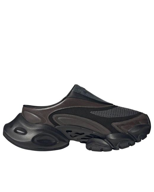 Adidas Black Xlg Runner Mule 'Core' for men