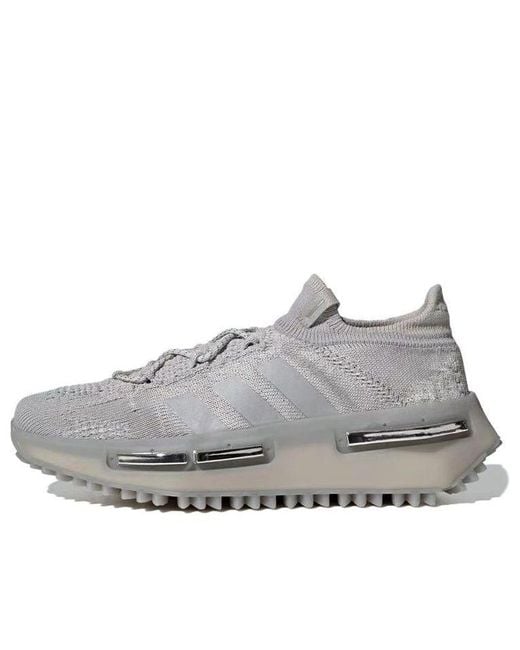 Adidas Gray Originals Nmd S1 Metallic' for men