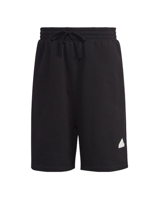 Adidas Black Solid Color Sports Shorts for men