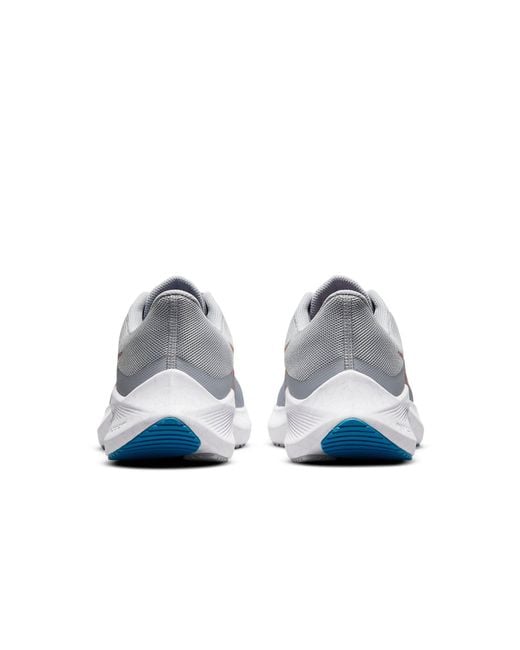 Nike White Air Zoom Winflo 8 'Wolf Bright Crimson' for men