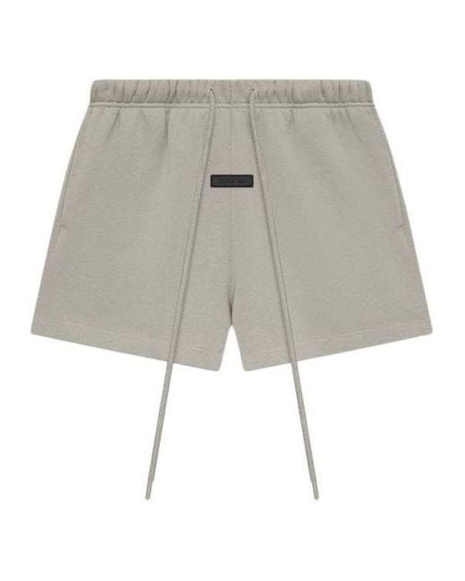 Fear Of God Gray Running Short 'Seal' for men