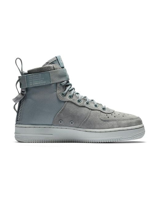 Nike Gray (Wmns) Sf Air Force 1 Mid 'Light Pumice'