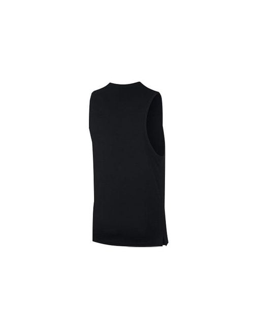 Nike Black Superset Training Vest Quick Dry Gym Vest for men