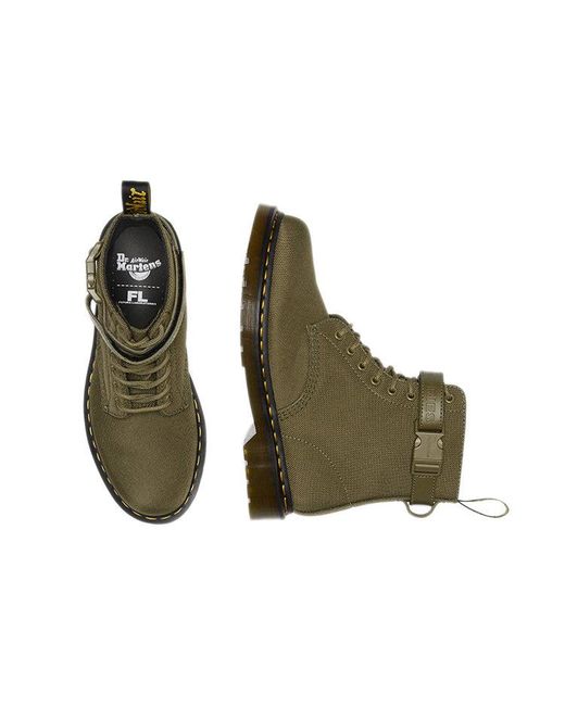 Dr. Martens Futura X 160 Lacing Martin Boots Olive Green for men