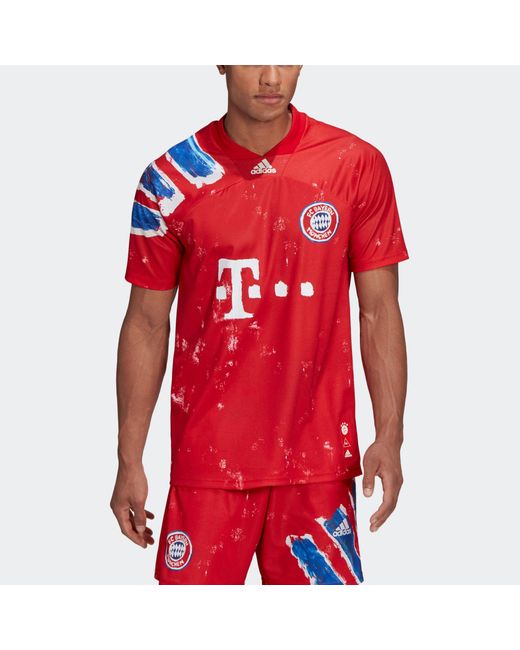 Adidas Red X Human Race Fc Bayern Munich Jersey 'Fcb True' for men