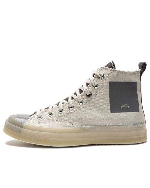 Converse White A-Cold-Wall* X Chuck 70 High Birch' for men