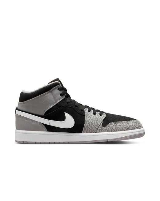 Nike Black 1 Mid Se 'Elephant Toe' for men