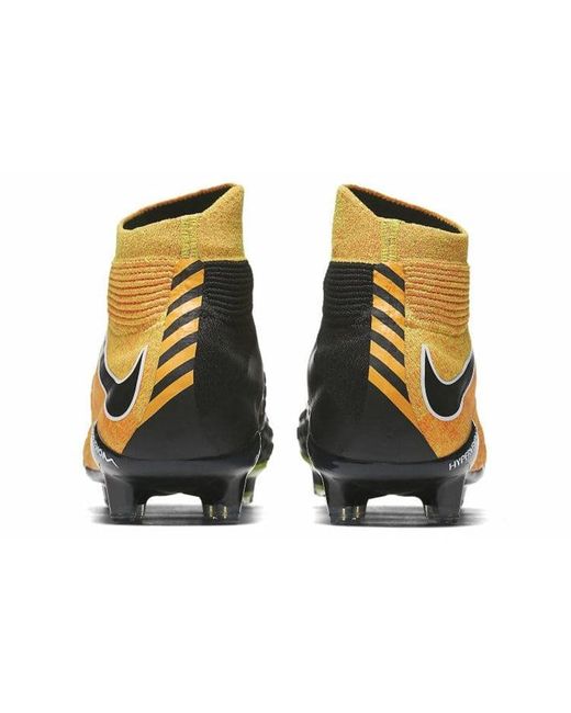 Nike Yellow Hypervenom Phantom 3 Df Fg 'Laser' for men