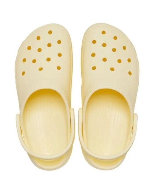 CROCSTM Yellow Classic Platform for men