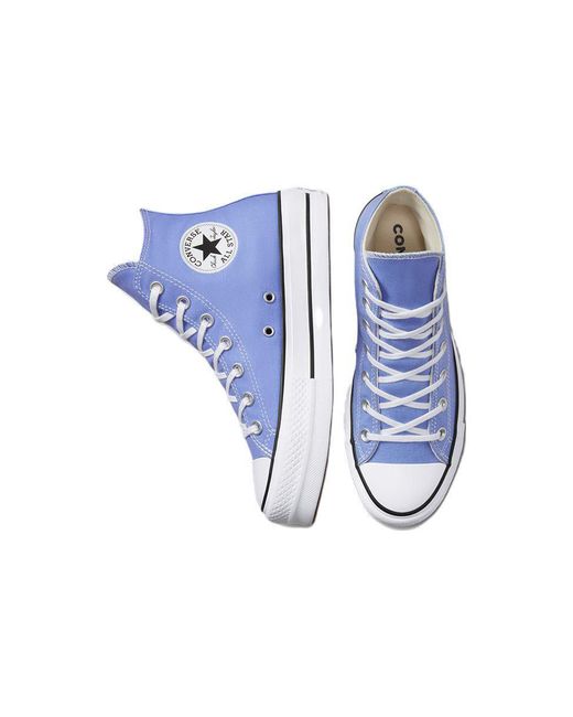 Converse Blue (Wmns) Chuck Taylor All Star Lift Platform Seasonal Color High Top 'Royal Pulse'