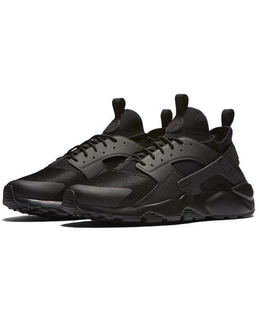 Nike Black Air Huarache Run Ultra 'Triple' for men