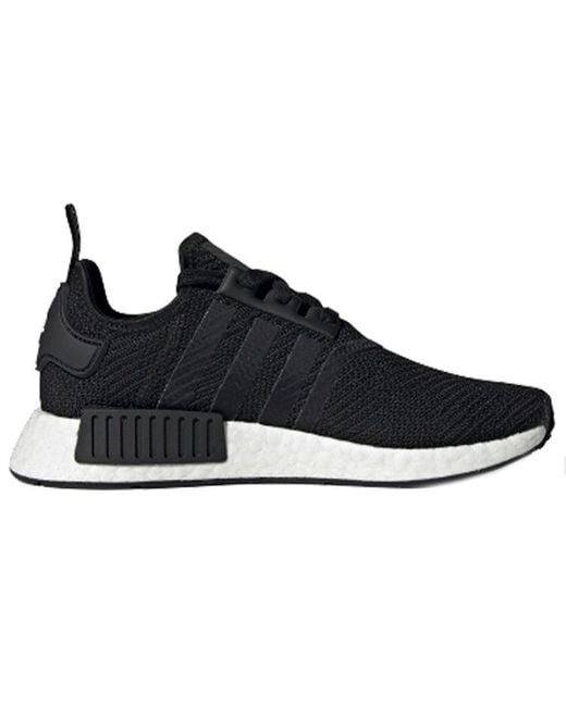Adidas Black (Wmns) Nmd_R1 'Metallic Plugs