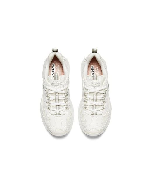 Skechers White (Wmns) D'Lites 4.0