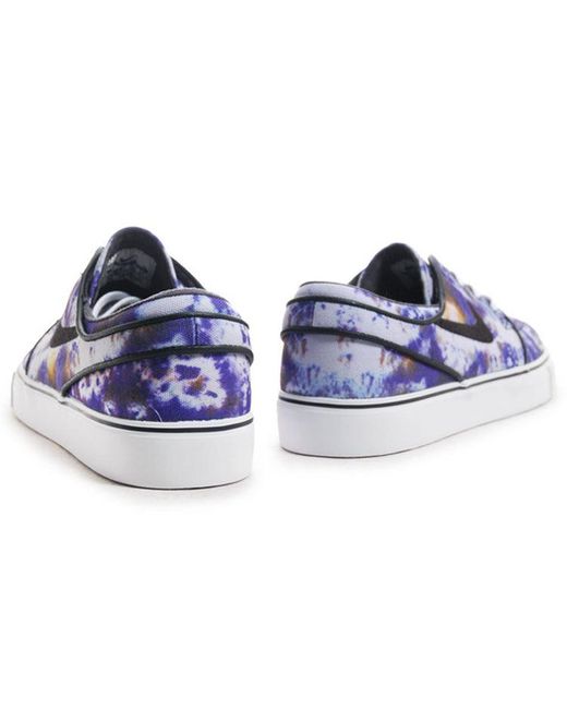 Nike Blue Zoom Stefan Janoski Pr Qs 'Tie Dye' for men