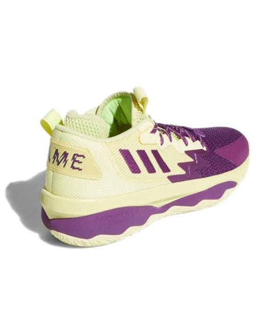 Adidas Purple Dame 8 'Dame Time' for men