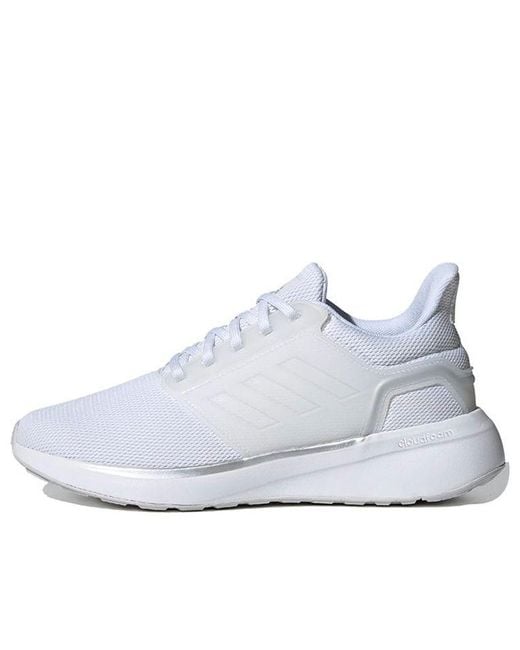 Adidas White (Wmns) Eq19 Run Metallic' for men