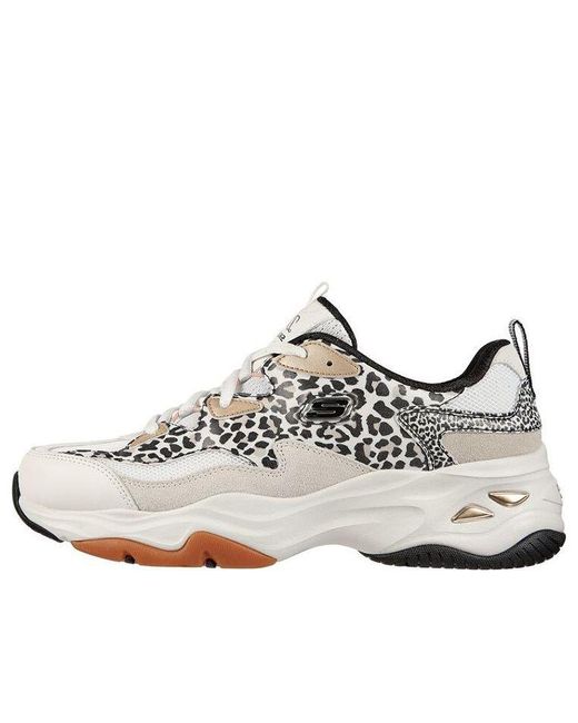 Skechers White (Wmns) D'Lites 4.0 Natural Habitat Kadn Beyaz Sneakers