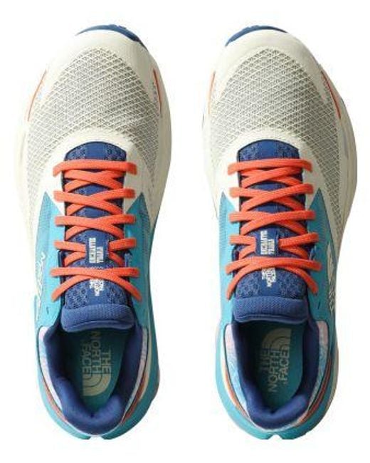 The North Face Blue (Wmns) Vectiv Enduris 3 Running Shoes 'Tropical Peach Enchanted Trails Print With Pear Sorbet'