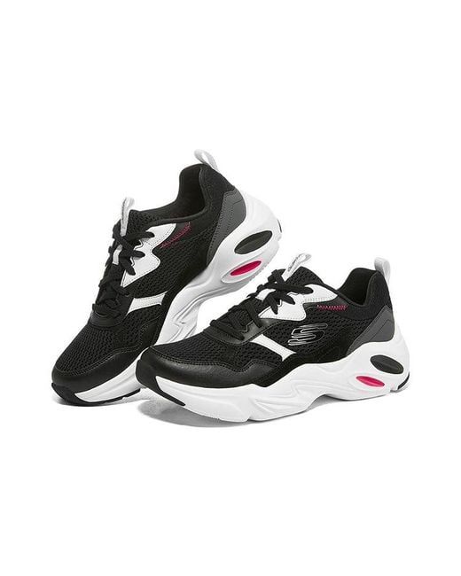 Skechers Black (Wmns) Stamina Airy Leisuresport Shoes