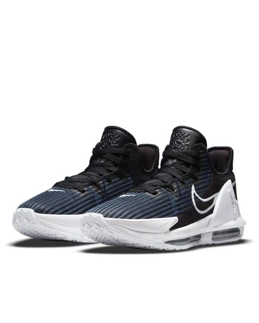 Nike Blue Lebron Witness 6 Dark Obsidian' for men