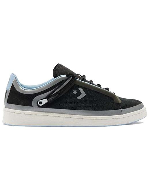 Converse Black Pro Leather Low 'Seam Tape for men