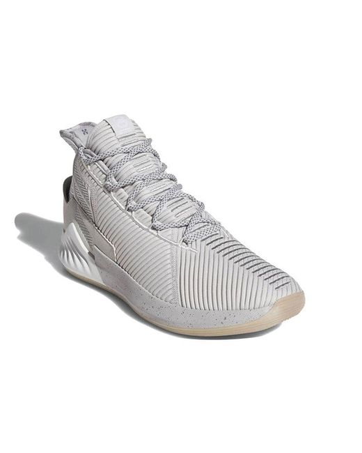Adidas White D Rose 9 for men