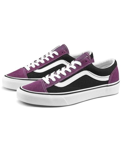 Vans Blue Style 36 Vintage Suede 'Prune' for men