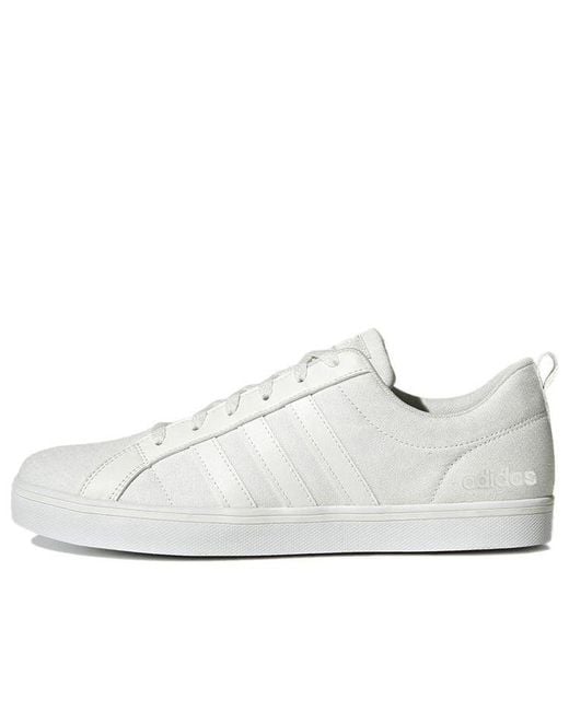 Adidas White Neo Vs Pace Classic Casual Low Tops Skateboarding Shoes for men